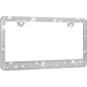 License Plate Frame - Lastingly Bling License Plate Frame - Sparkly Rhinestone